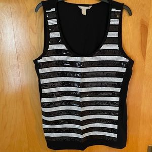 Banana Republic Sequin Tank Top - Size XL